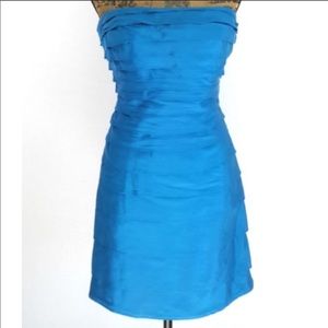 Antonio Melani tiered sheath dress w/ opt straps